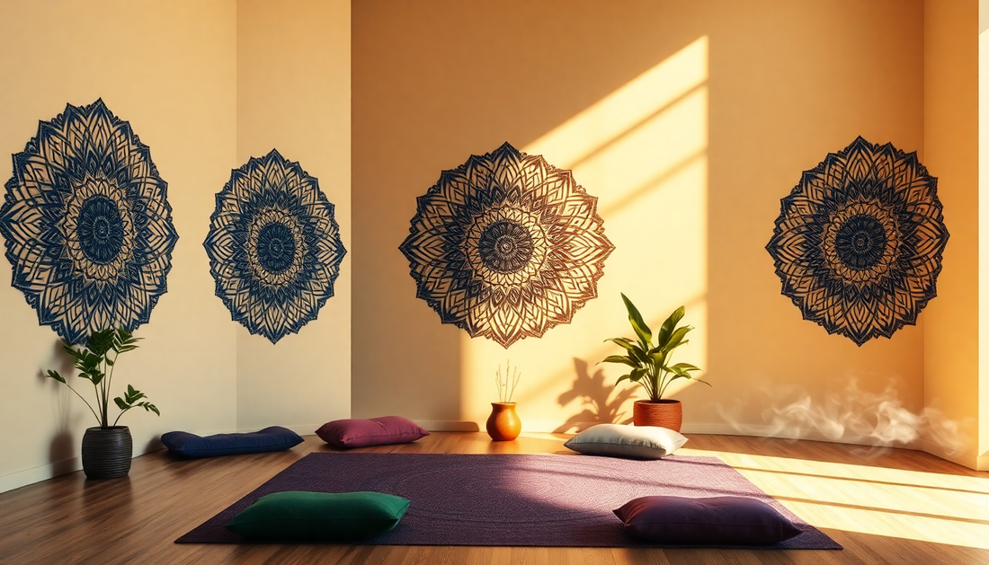 Elevate Your Space: Infusing Spiritual Serenity with Mandala Designs