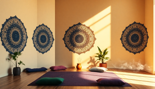 Elevate Your Space: Infusing Spiritual Serenity with Mandala Designs